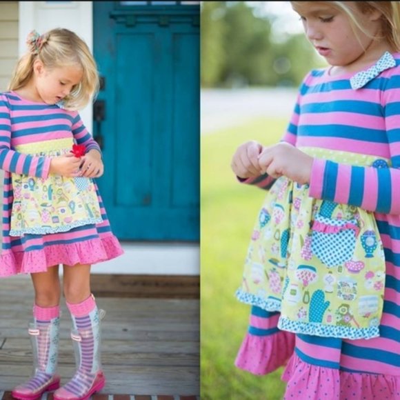 Matilda Jane Somethings Cooking Apron Dress - Picture 14 of 15